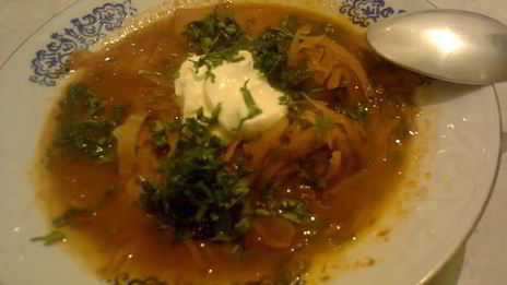 борщ диетический