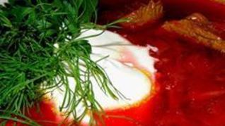 Борщ из свежей капусты