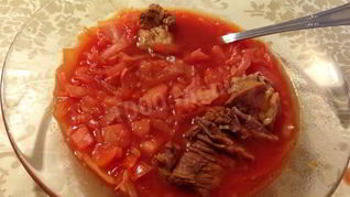 Борщ легкий