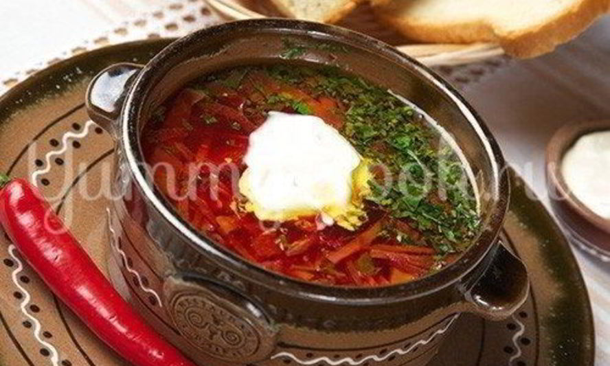 Рецепт борща по-домашнему