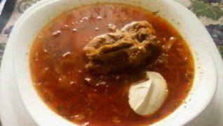 Борщ по-украински