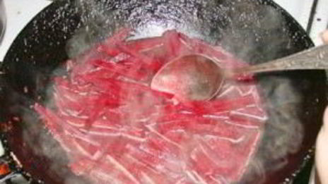 борщ с белыми грибами