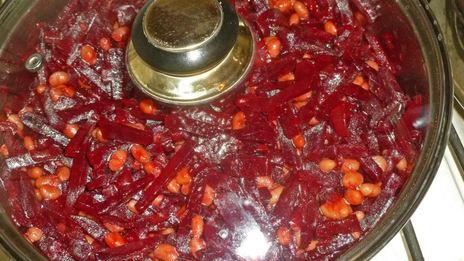 борщ с консервированной фасолью