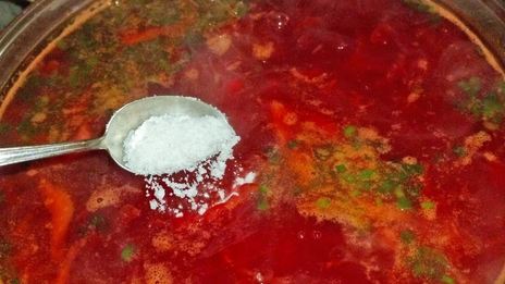 борщ с консервированной фасолью