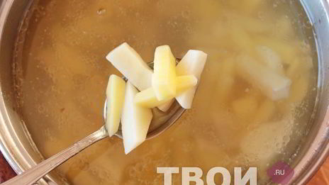 борщ с курицей