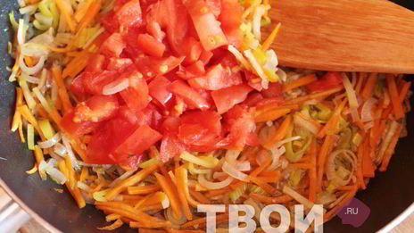 борщ с курицей