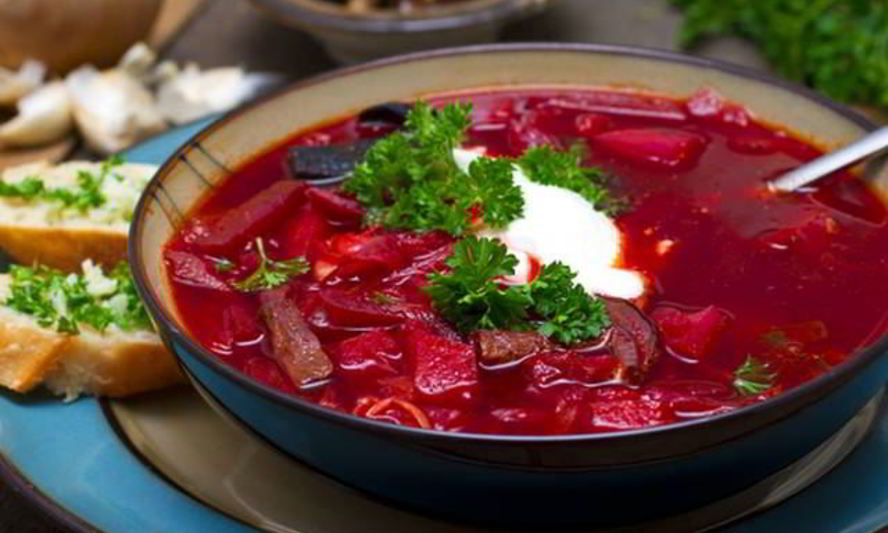 Рецепт борща с пшеном