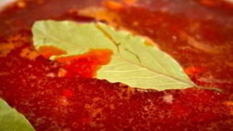 борщ с сосисками