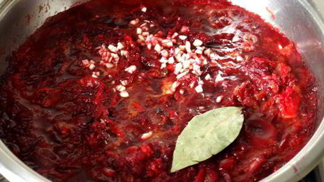 борщ с телятиной