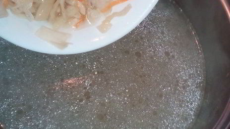 борщ с заправкой