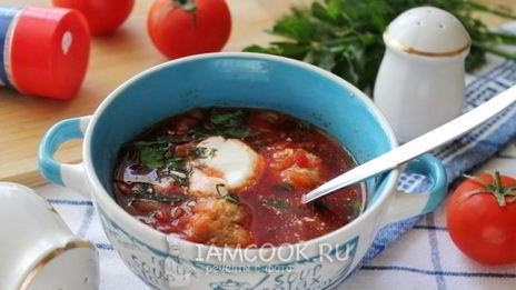 борщ сибирский