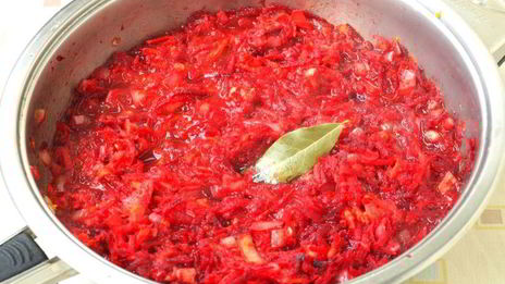 борщ со шпинатом