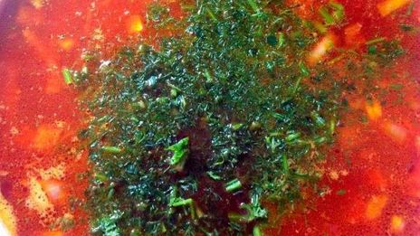 борщ со свеклой свежей