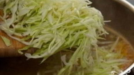 борщ со свежей капустой