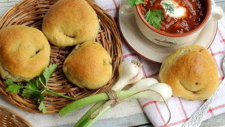 борщ, томленный в духовке