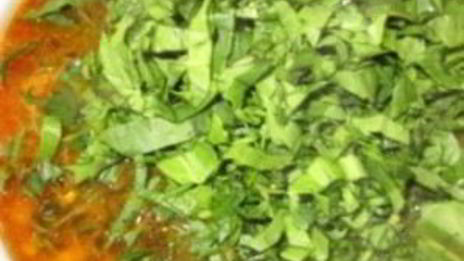 борщ зеленый со щавелем