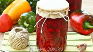 Борщевая заправка со свеклой и капустой на зиму