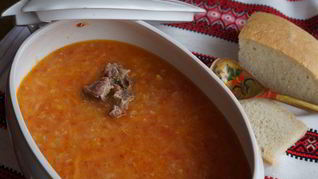 Капустник — украинский деревенский борщ