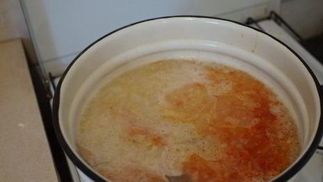 капустник — украинский деревенский борщ