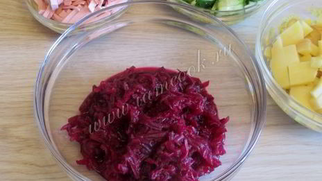 холодный борщ из свеклы