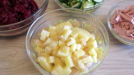 холодный борщ из свеклы