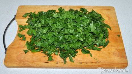 холодный борщ со щавелем