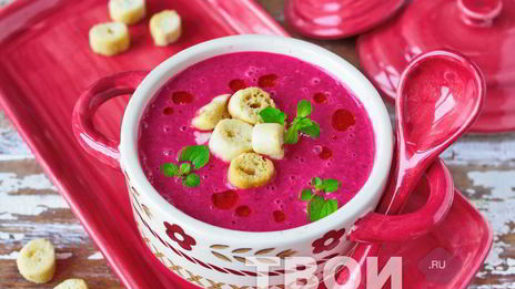 холодный борщ