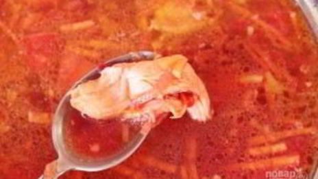 красный борщ без капусты