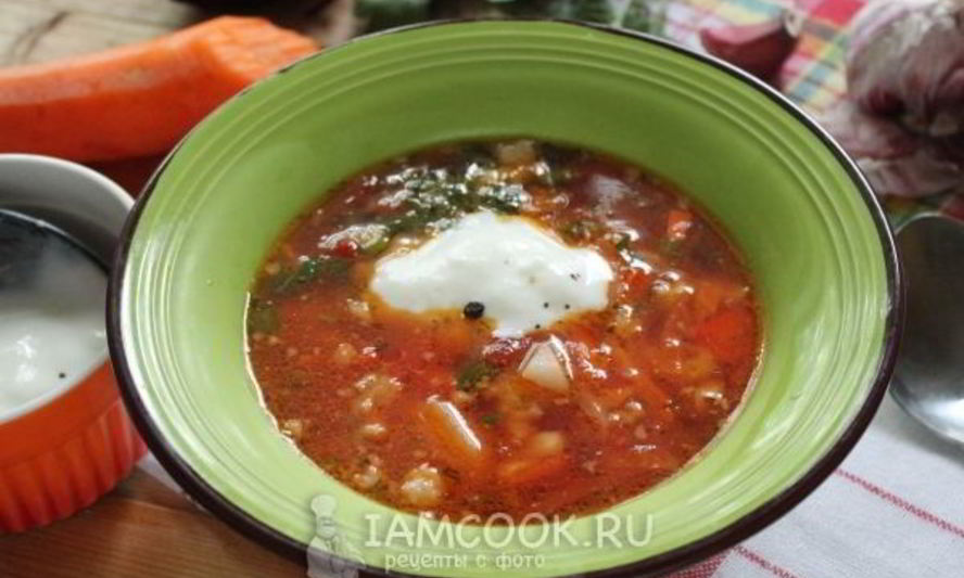 Рецепт кубанского борща