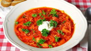 Настоящий борщ