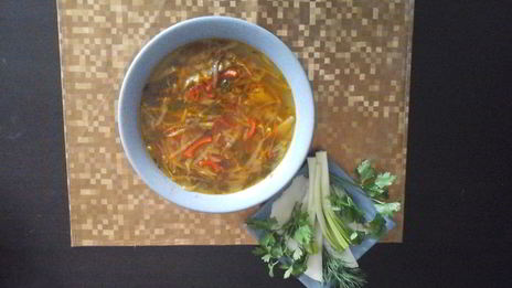 настоящий кубанский борщ