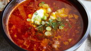 Настоящий украинский борщ