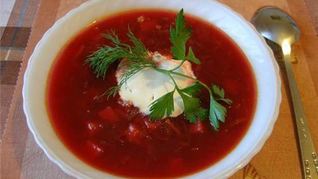 Постный борщ без зажарки в мультиварке