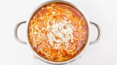 постный борщ на ароматном масле