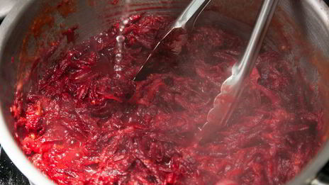 постный борщ с белыми грибами и фасолью