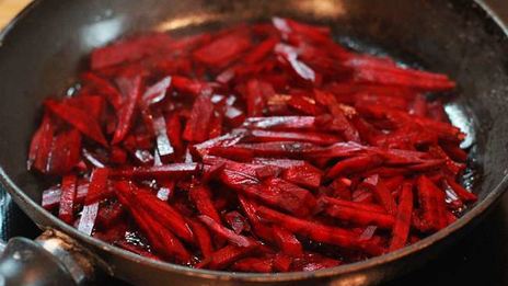 постный борщ с фасолью