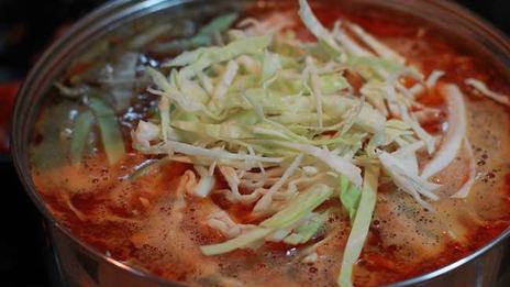 постный борщ с фасолью