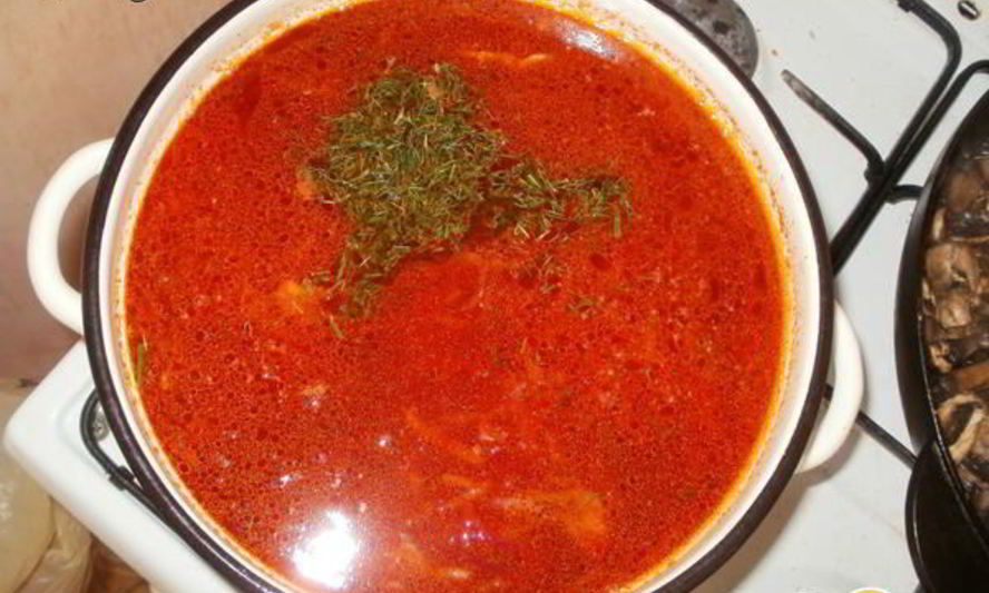 Рецепт правильного украинского борща