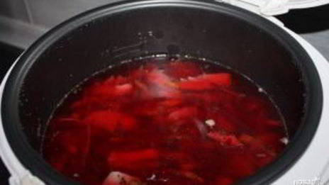 свекольный борщ