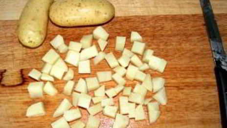 украинский борщ с салом и чесноком