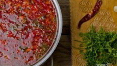 украинский борщ со свеклой