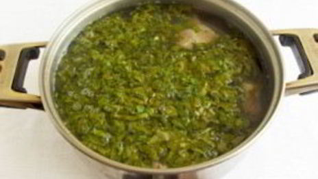 вкусный борщ со щавелем