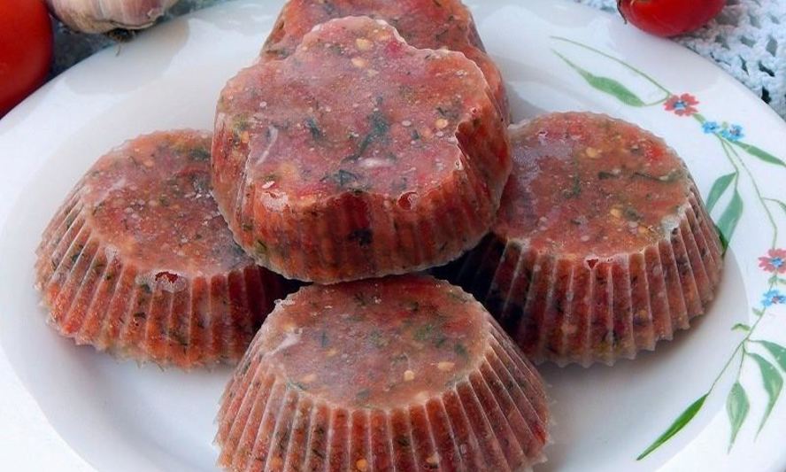 Рецепт замороженной заправки для борща на зиму