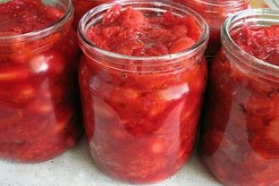 Заправка для борща с фасолью на зиму