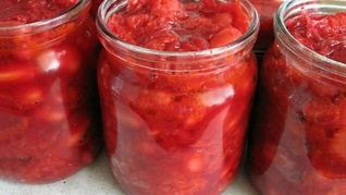 Заправка для борща с фасолью на зиму