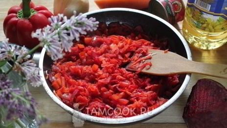 зажарка для борща