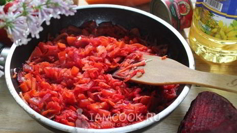 зажарка для борща