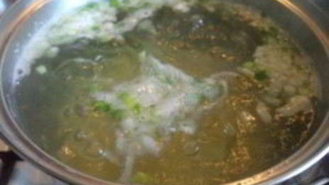 зеленый борщ без мяса