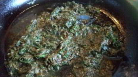 зеленый борщ без мяса