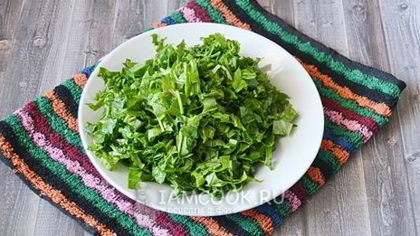 зеленый борщ в мультиварке